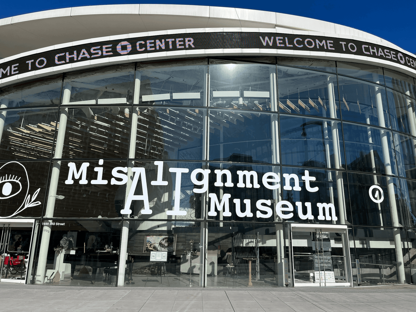 Exterior of Misalignment Museum